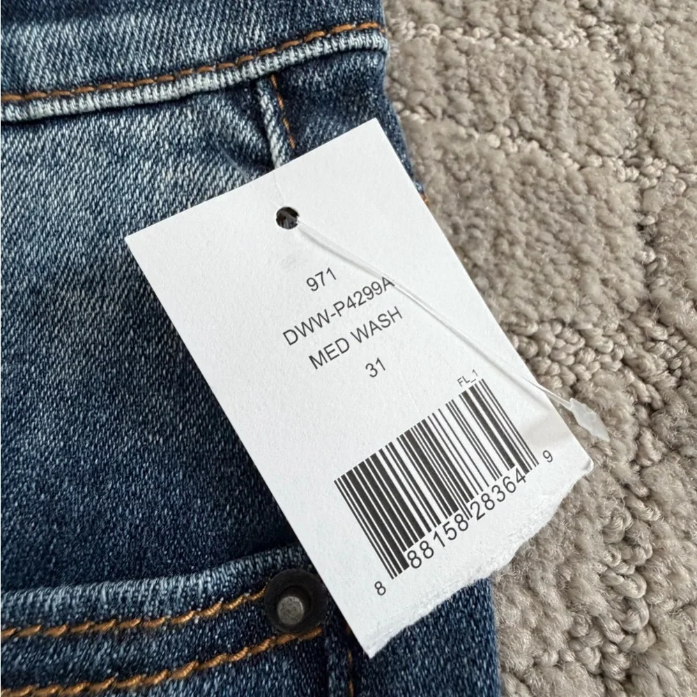 DRIFTWOOD Blue Jeans with Geometric Embroidery - Picture 7 of 8